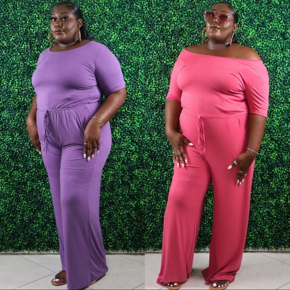 Plus Size Jumpsuit 💜 1x 2x 3x - Picture 2 of 2